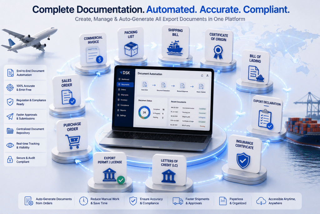 Export Documentation Software for Indian Exporters | 9821815155