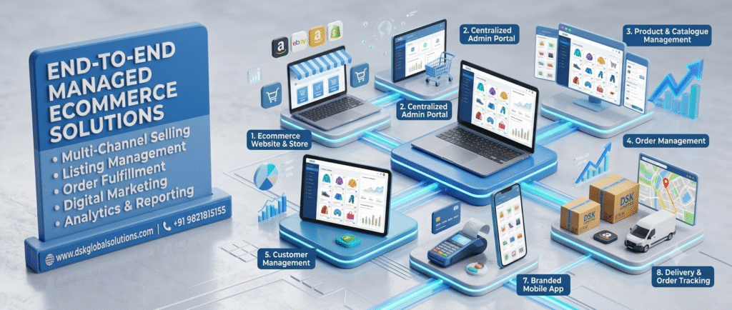 Managed Ecommerce Solutions Mumbai India | Call 9821815155